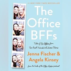 The Office BFFS Large Hardcover Book 2022 Jenna Fischer Angela‎ Kinsey TV Show